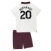 Billige Manchester City Bernardo Silva #20 Børnetøj Udebanetrøje til baby 2023-24 Kortærmet (+ korte bukser)
